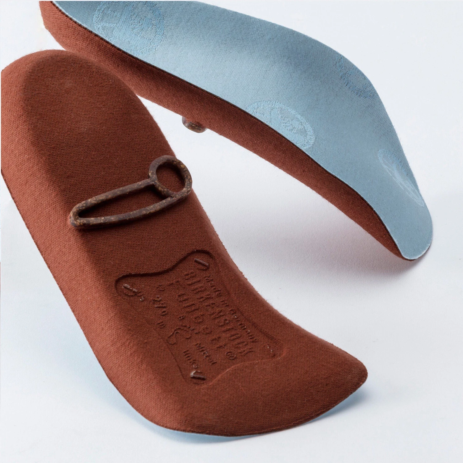 Birkenstock Blue Footbed Sport Cotton Blue 9 Birkenstock Blue Footbed Sport Cotton Blue - Image 9