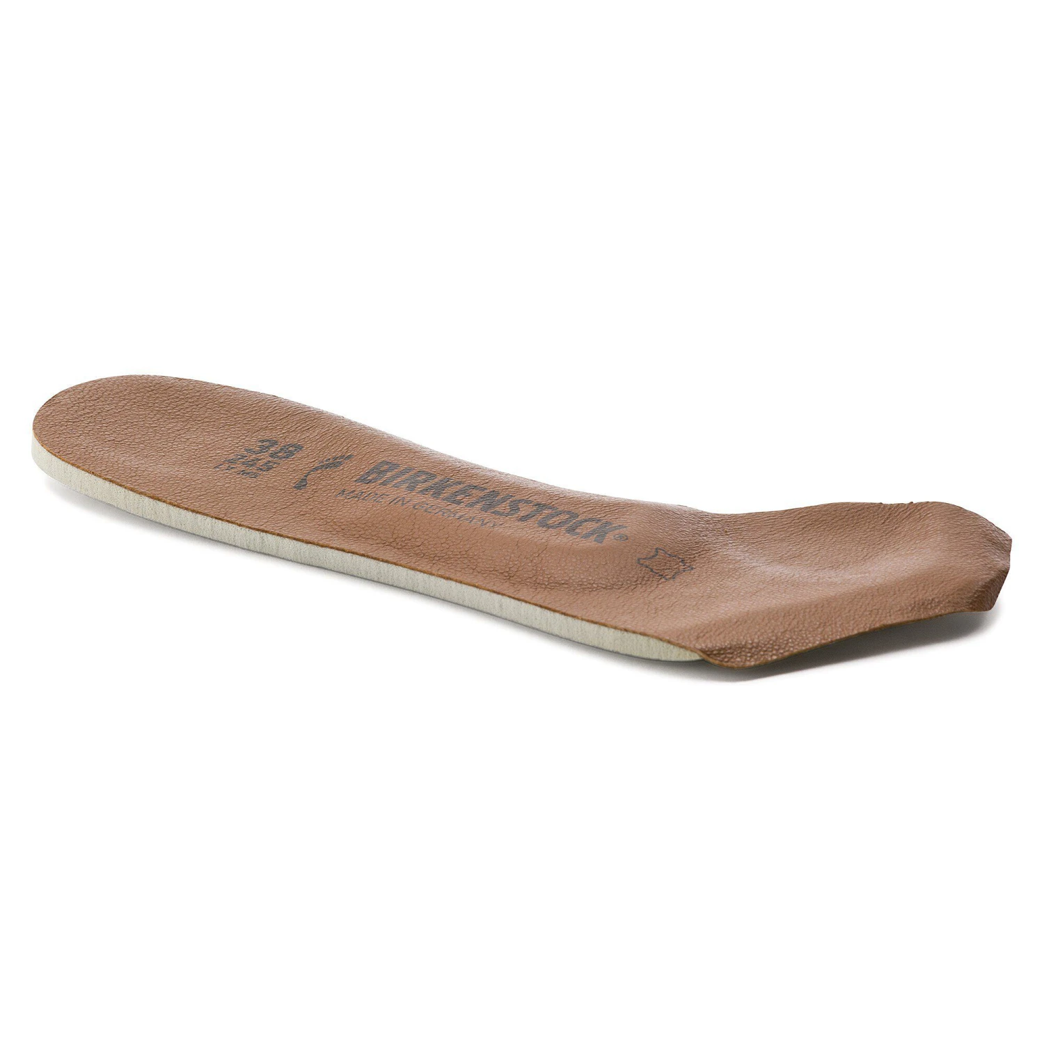 Birkenstock Comfort Toeless Insole Leather Leather Brown 1 Birkenstock Comfort Toeless Insole Leather Leather Brown