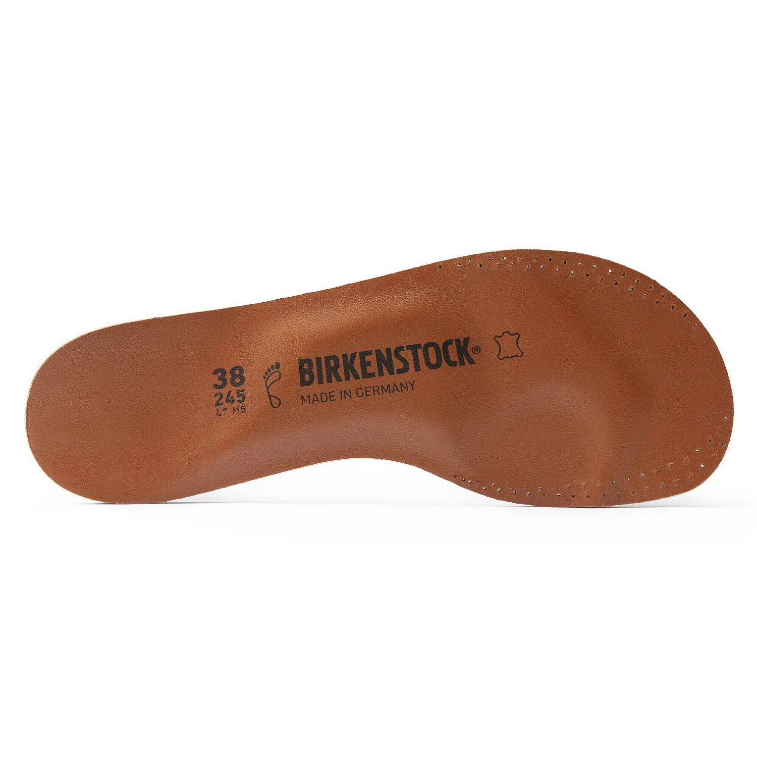 Birkenstock Comfort Insole Leather Leather Brown 2 Birkenstock Comfort Insole Leather Leather Brown - Image 2