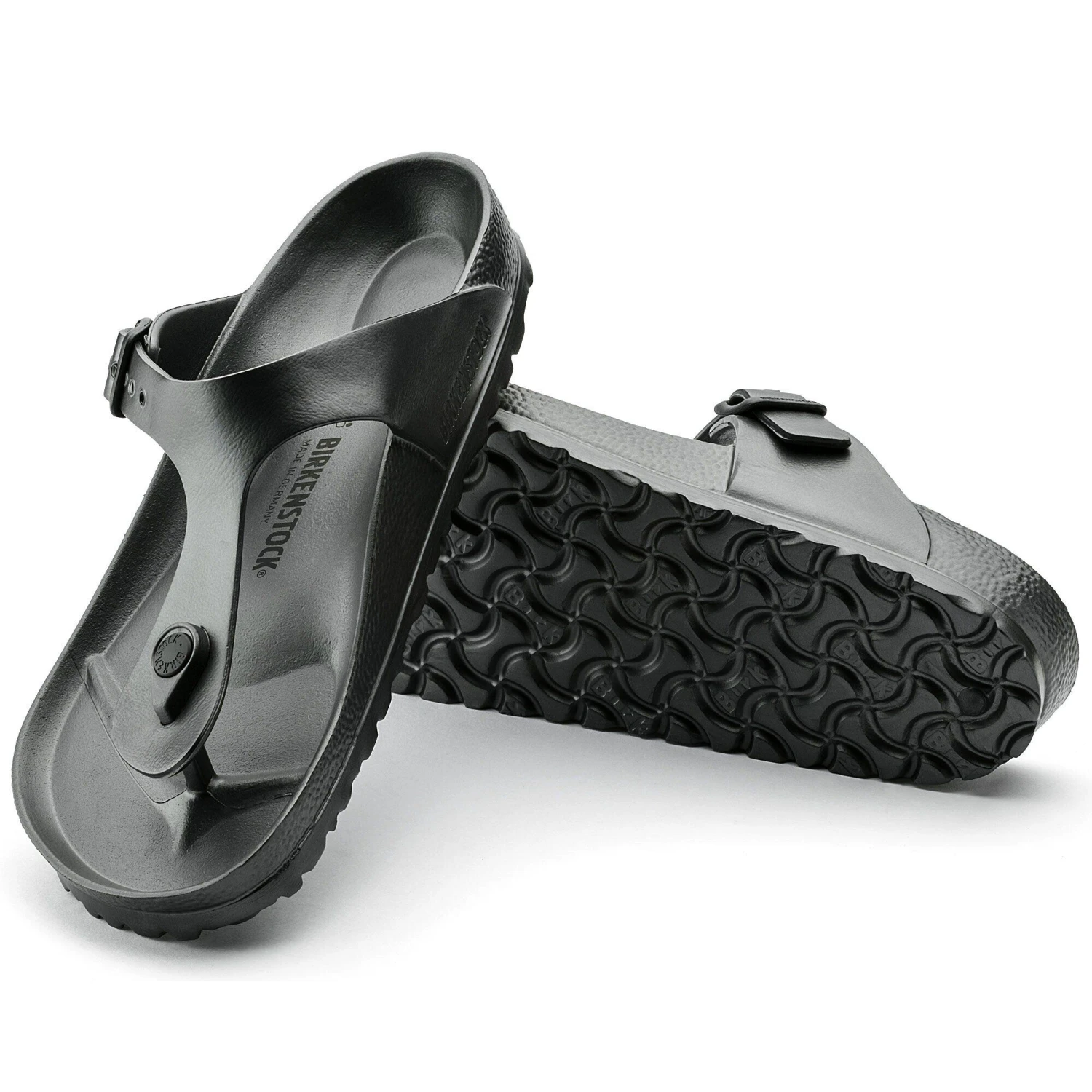 Birkenstock Gizeh Essentials EVA Metallic Anthracite 4 Birkenstock Gizeh Essentials EVA Metallic Anthracite - Image 4