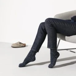 Birkenstock Cotton Twist Women Cotton-Polyamide-Elastane Blue -Birkenstock Sale Store 1002445 f look f