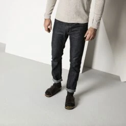 Birkenstock Cotton Twist Men Cotton-Polyamide-Elastane Black -Birkenstock Sale Store 1002545 f look m