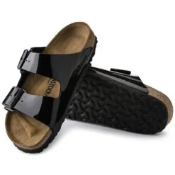 Birkenstock Arizona Birko-Flor Patent Black Patent 15 Birkenstock Arizona Birko-Flor Patent Black Patent -Birkenstock Sale Store 1005292 sole