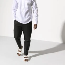 Birkenstock Arizona Birko-Flor Patent Patent White -Birkenstock Sale Store 1005294 f look m