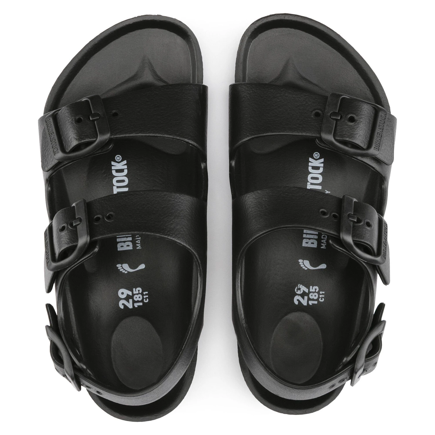 Birkenstock MilanoEssentials Kids EVA Black 2 Birkenstock MilanoEssentials Kids EVA Black - Image 2