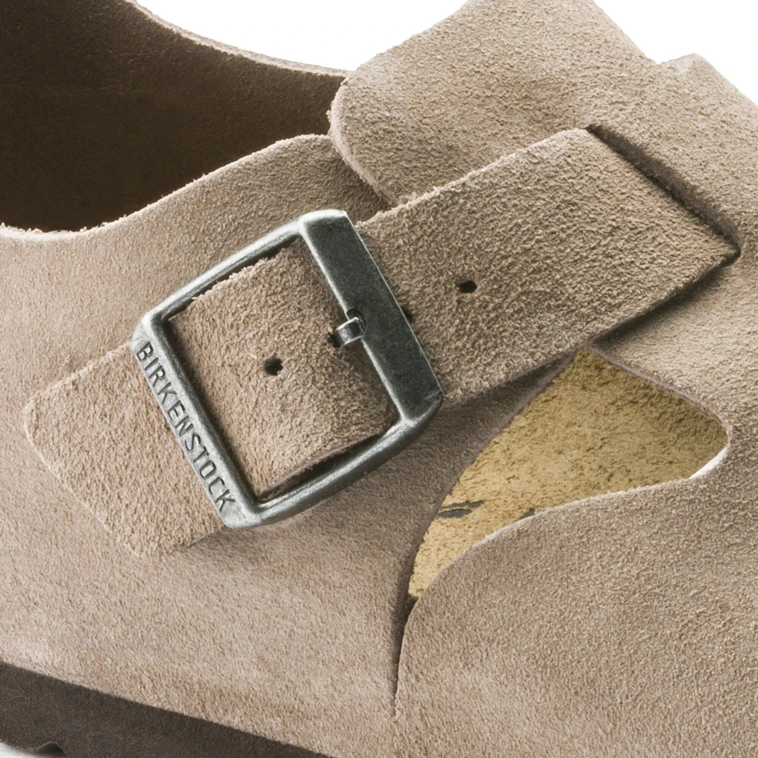 Birkenstock London Suede Leather Taupe 8 Birkenstock London Suede Leather Taupe - Image 8
