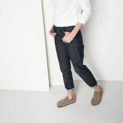 Birkenstock London Suede Leather Taupe 13 Birkenstock London Suede Leather Taupe -Birkenstock Sale Store 1010504 f look f