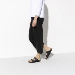 Birkenstock Arizona Big Buckle Oiled Leather Black -Birkenstock Sale Store 1011075 f look f