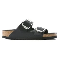 Birkenstock Arizona Big Buckle Oiled Leather Black -Birkenstock Sale Store 1011075 side