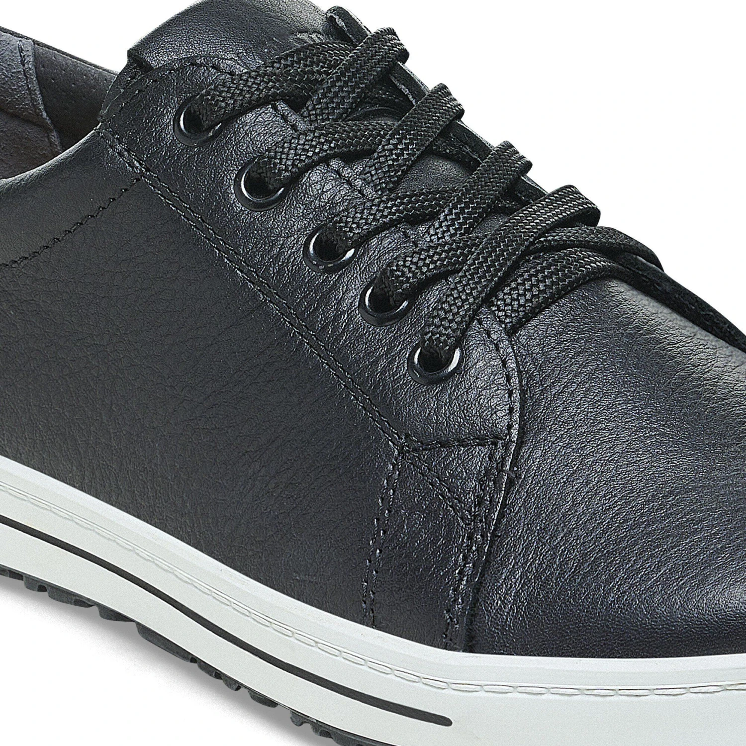 Birkenstock QO 500 Leather Black 5 Birkenstock QO 500 Leather Black - Image 5