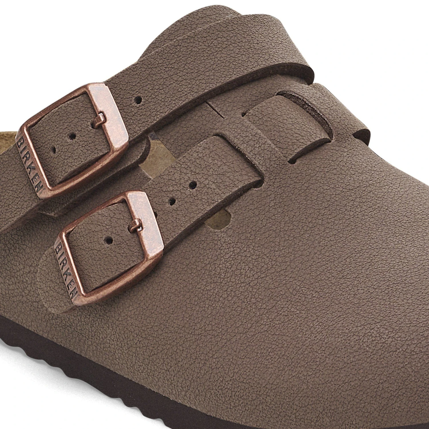 Birkenstock Kay Kids Birkibuc Mocha 7 Birkenstock Kay Kids Birkibuc Mocha - Image 7