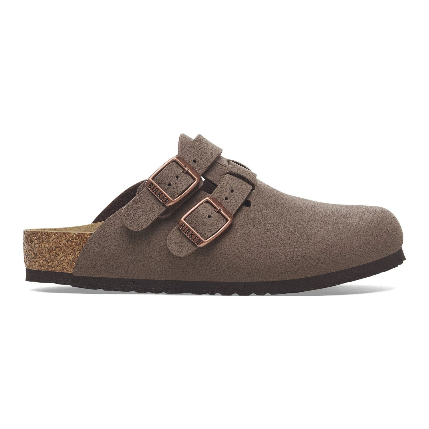 Birkenstock Kay Kids Birkibuc Mocha 3 Birkenstock Kay Kids Birkibuc Mocha - Image 3
