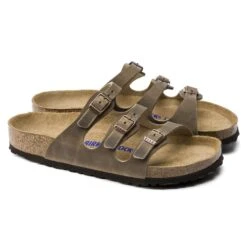 Birkenstock Florida Soft Footbed Oiled Leather Tobacco Brown -Birkenstock Sale Store 1011432 pair