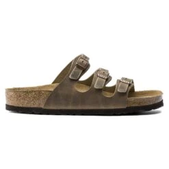 Birkenstock Florida Soft Footbed Oiled Leather Tobacco Brown -Birkenstock Sale Store 1011432 side