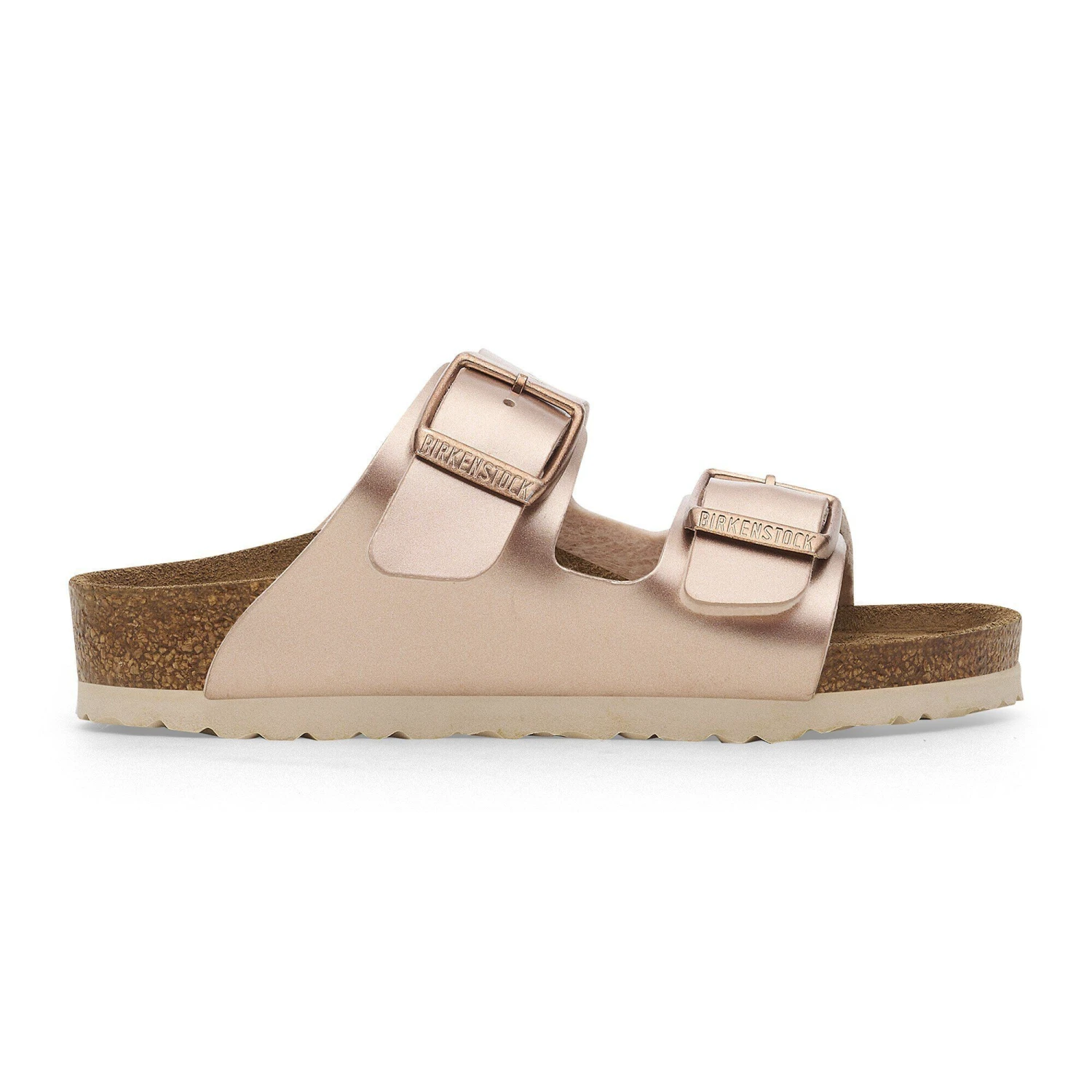 Birkenstock Arizona Kids Birko-Flor Electric Metallic Copper 3 Birkenstock Arizona Kids Birko-Flor Electric Metallic Copper - Image 3