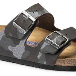 Birkenstock Arizona Soft Footbed Birko-Flor Desert Soil Camouflage Brown -Birkenstock Sale Store 1013015 detail 1