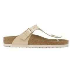 Birkenstock Gizeh Birko-Flor Patent Patent Sand 8 Birkenstock Gizeh Birko-Flor Patent Patent Sand -Birkenstock Sale Store 1013075 side