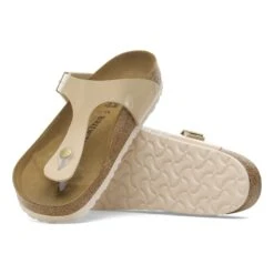Birkenstock Gizeh Birko-Flor Patent Patent Sand 10 Birkenstock Gizeh Birko-Flor Patent Patent Sand -Birkenstock Sale Store 1013075 sole