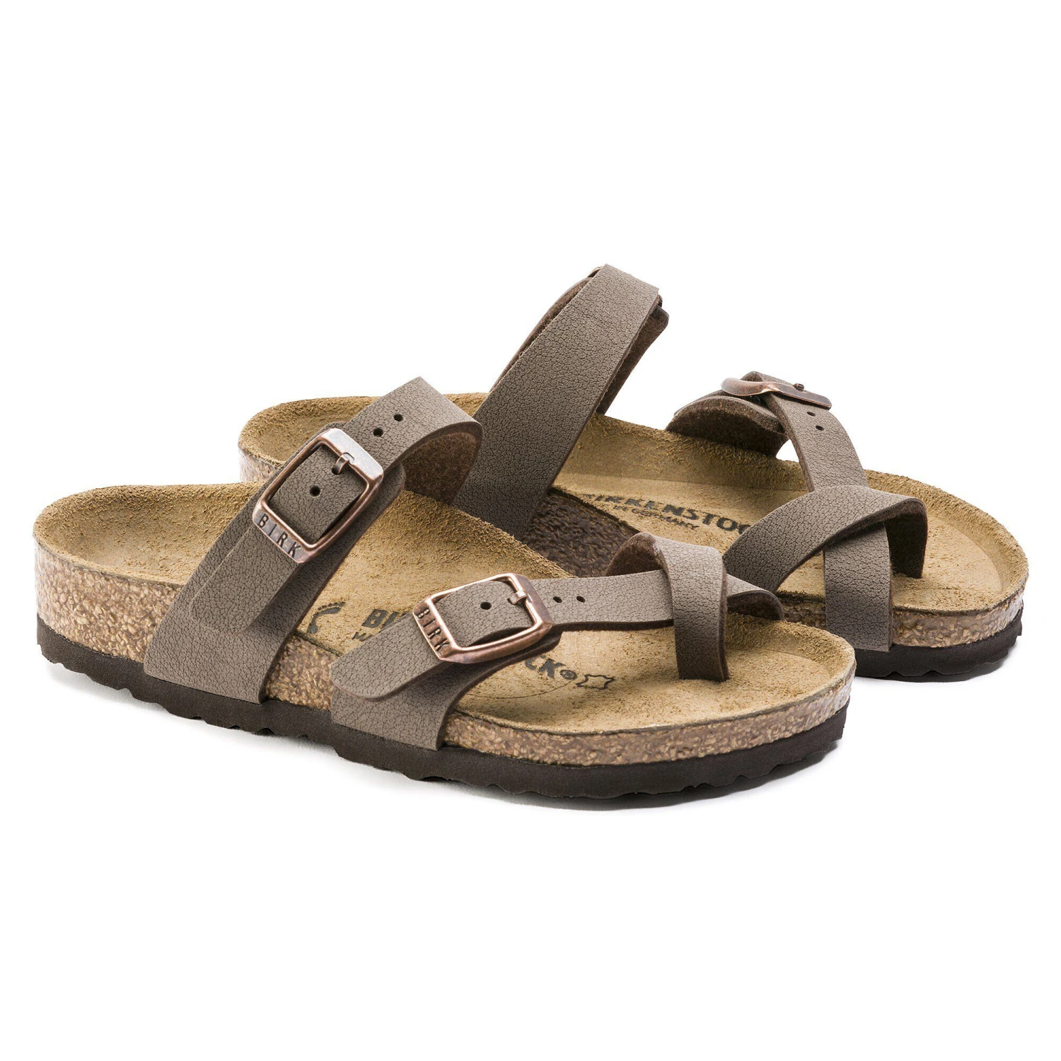 Birkenstock Mayari Kids Birkibuc Mocha 6 Birkenstock Mayari Kids Birkibuc Mocha - Image 6