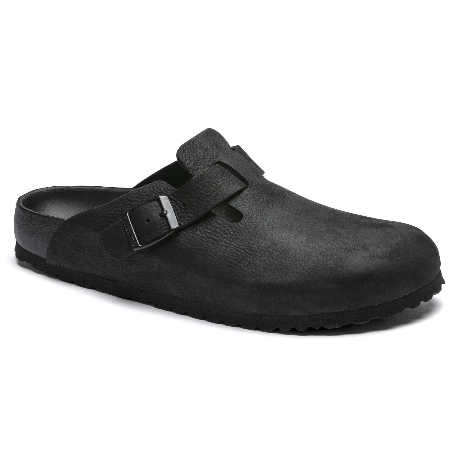 Birkenstock Boston Leather Black 1 Birkenstock Boston Leather Black