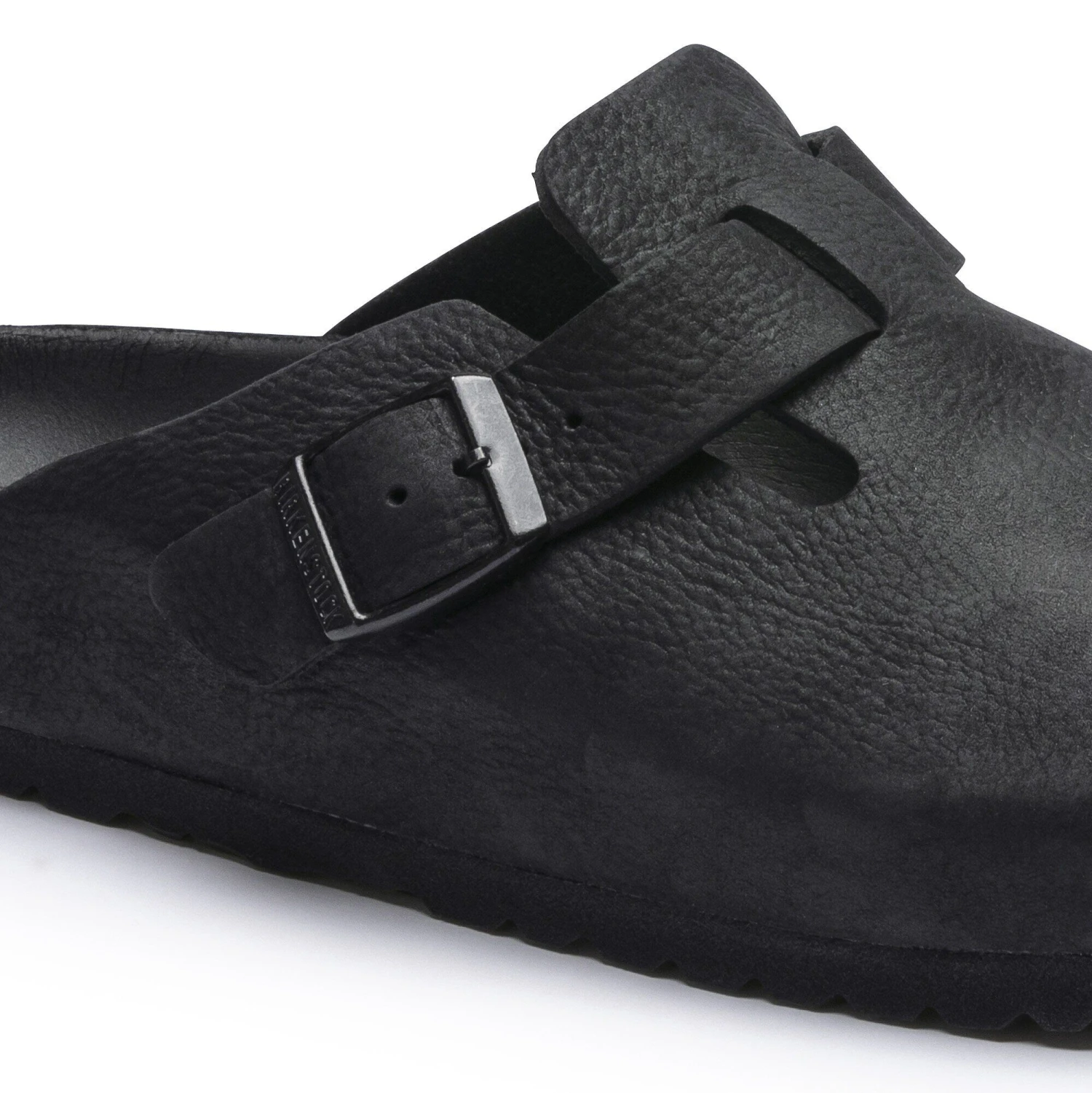Birkenstock Boston Leather Black 6 Birkenstock Boston Leather Black - Image 6