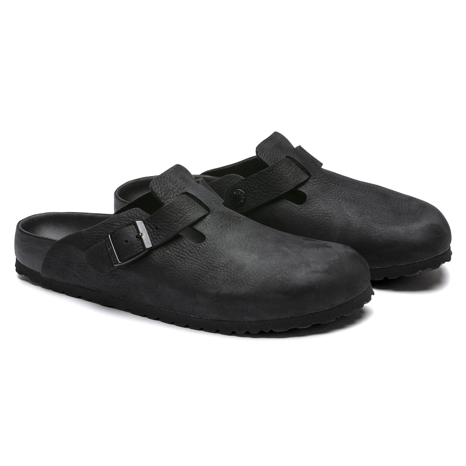 Birkenstock Boston Leather Black 4 Birkenstock Boston Leather Black - Image 4