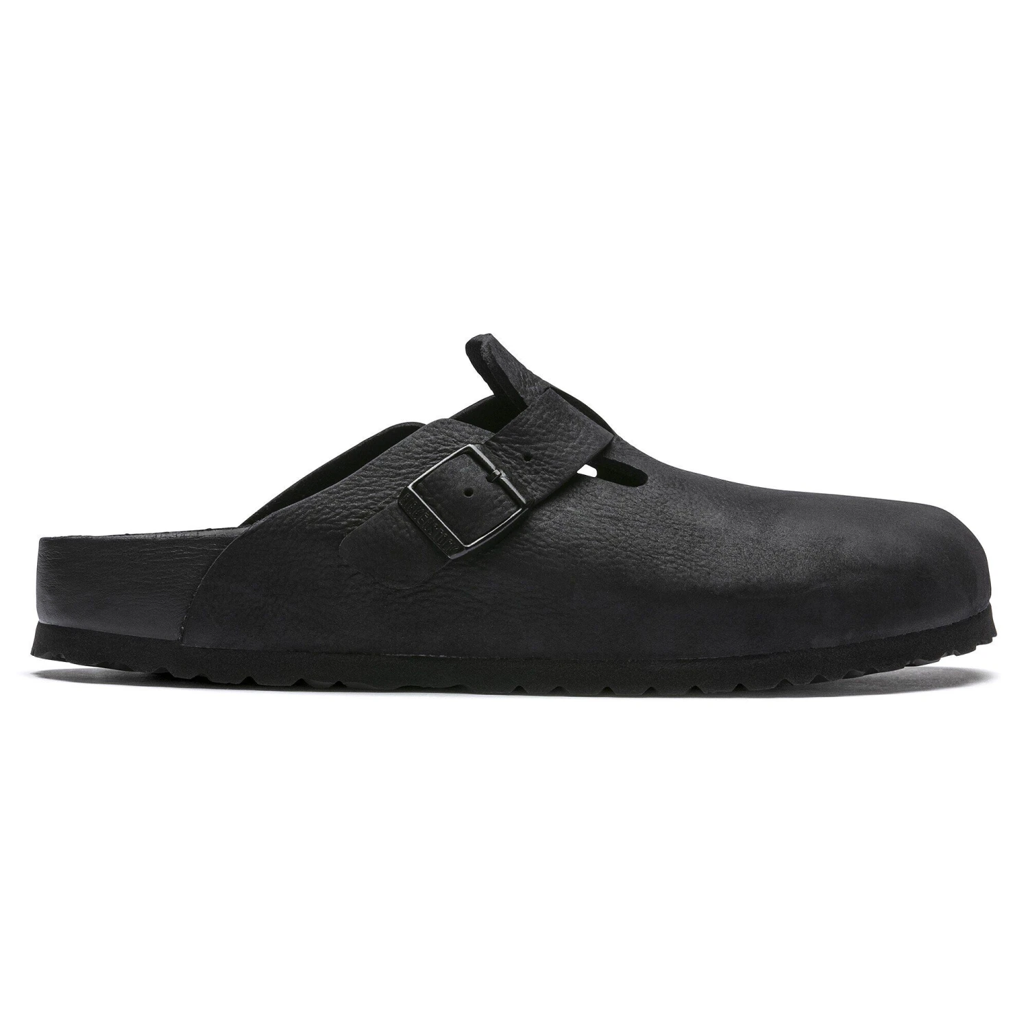 Birkenstock Boston Leather Black 3 Birkenstock Boston Leather Black - Image 3