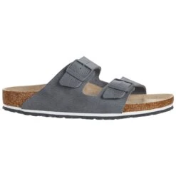 Birkenstock Arizona Birko-Flor Desert Soil Gray 5 Birkenstock Arizona Birko-Flor Desert Soil Gray -Birkenstock Sale Store 1015512 side