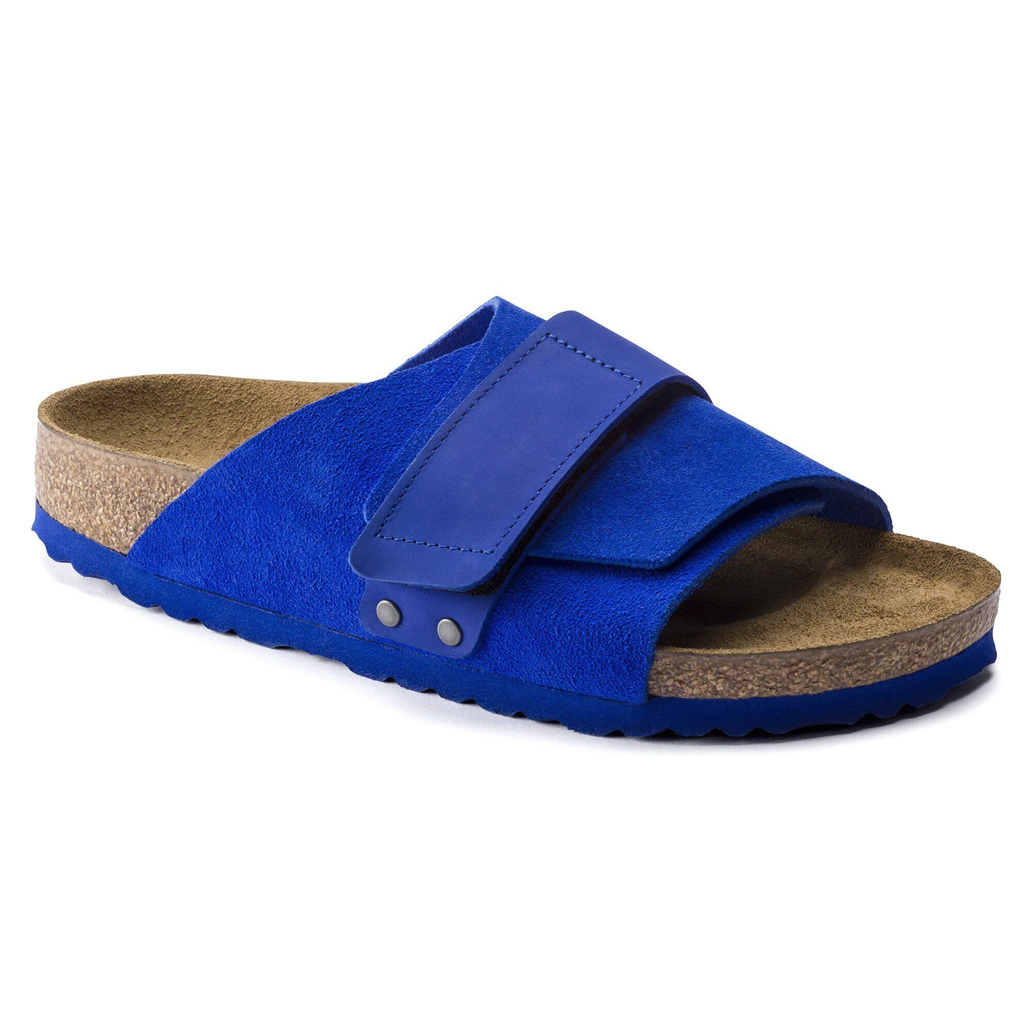 Birkenstock Kyoto Nubuck-Suede Leather Ultra Blue 1 Birkenstock Kyoto Nubuck-Suede Leather Ultra Blue
