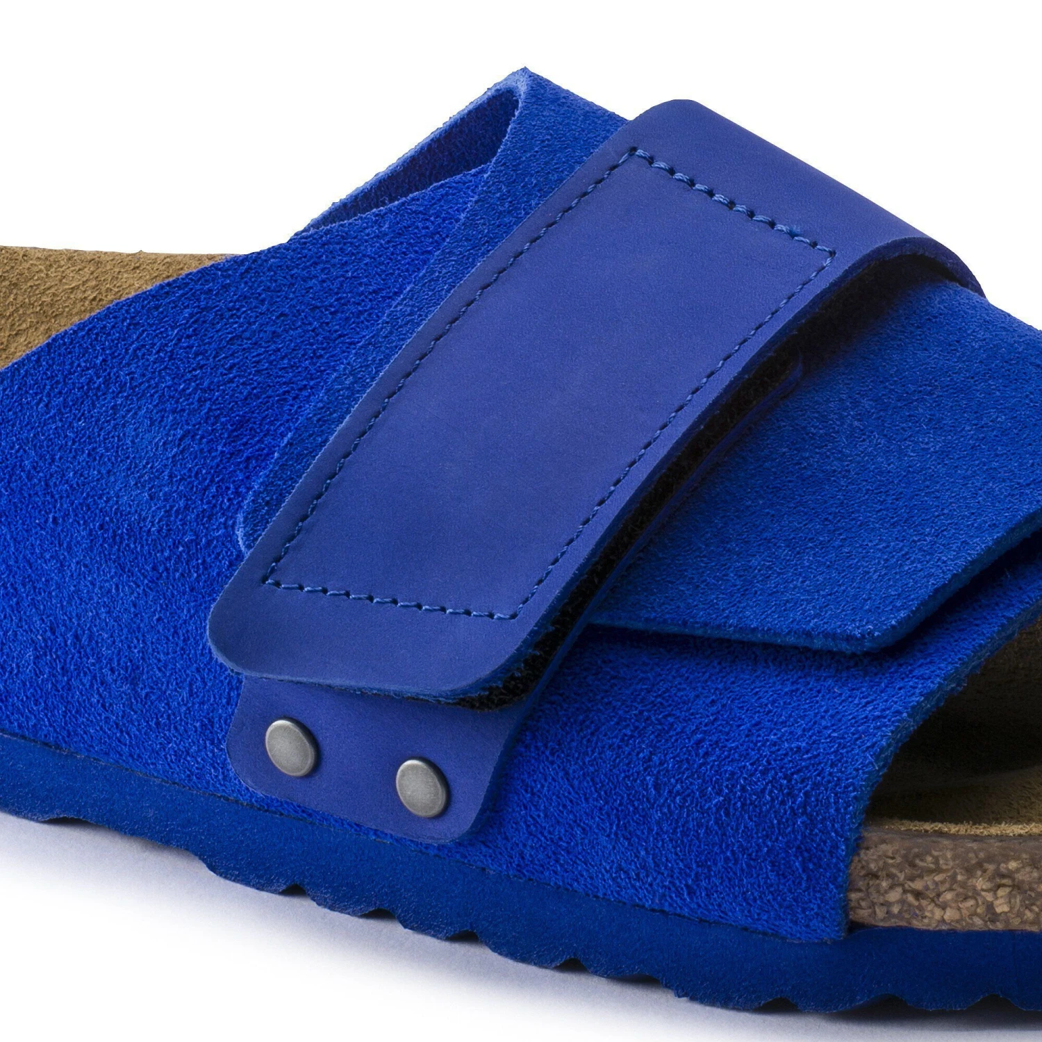 Birkenstock Kyoto Nubuck-Suede Leather Ultra Blue 7 Birkenstock Kyoto Nubuck-Suede Leather Ultra Blue - Image 7