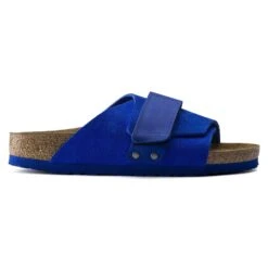 Birkenstock Kyoto Nubuck-Suede Leather Ultra Blue 10 Birkenstock Kyoto Nubuck-Suede Leather Ultra Blue -Birkenstock Sale Store 1015575 side