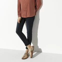 Birkenstock Gizeh Birko-Flor Gold 15 Birkenstock Gizeh Birko-Flor Gold -Birkenstock Sale Store 1016108 f look f