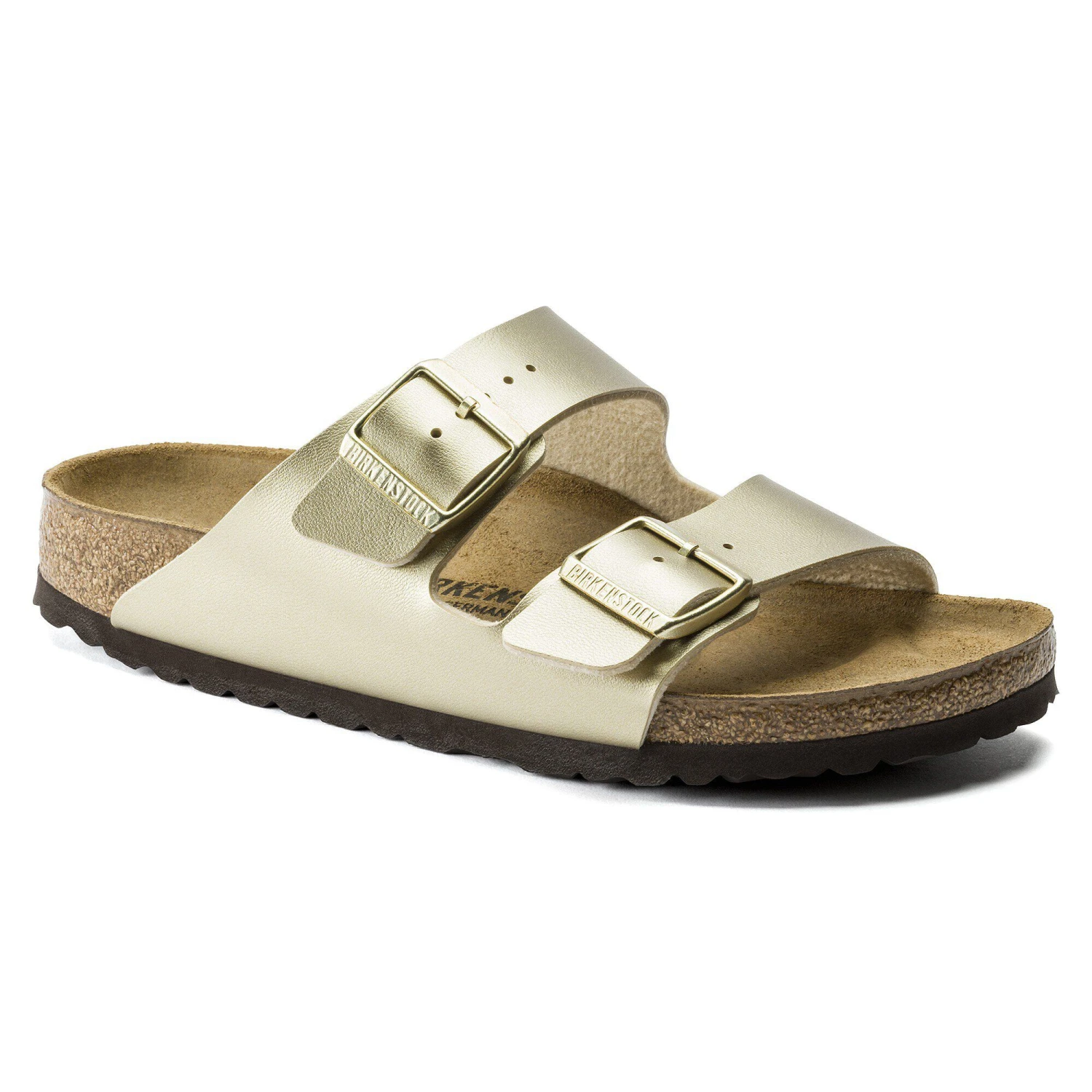 Birkenstock Arizona Birko-Flor Gold 1 Birkenstock Arizona Birko-Flor Gold