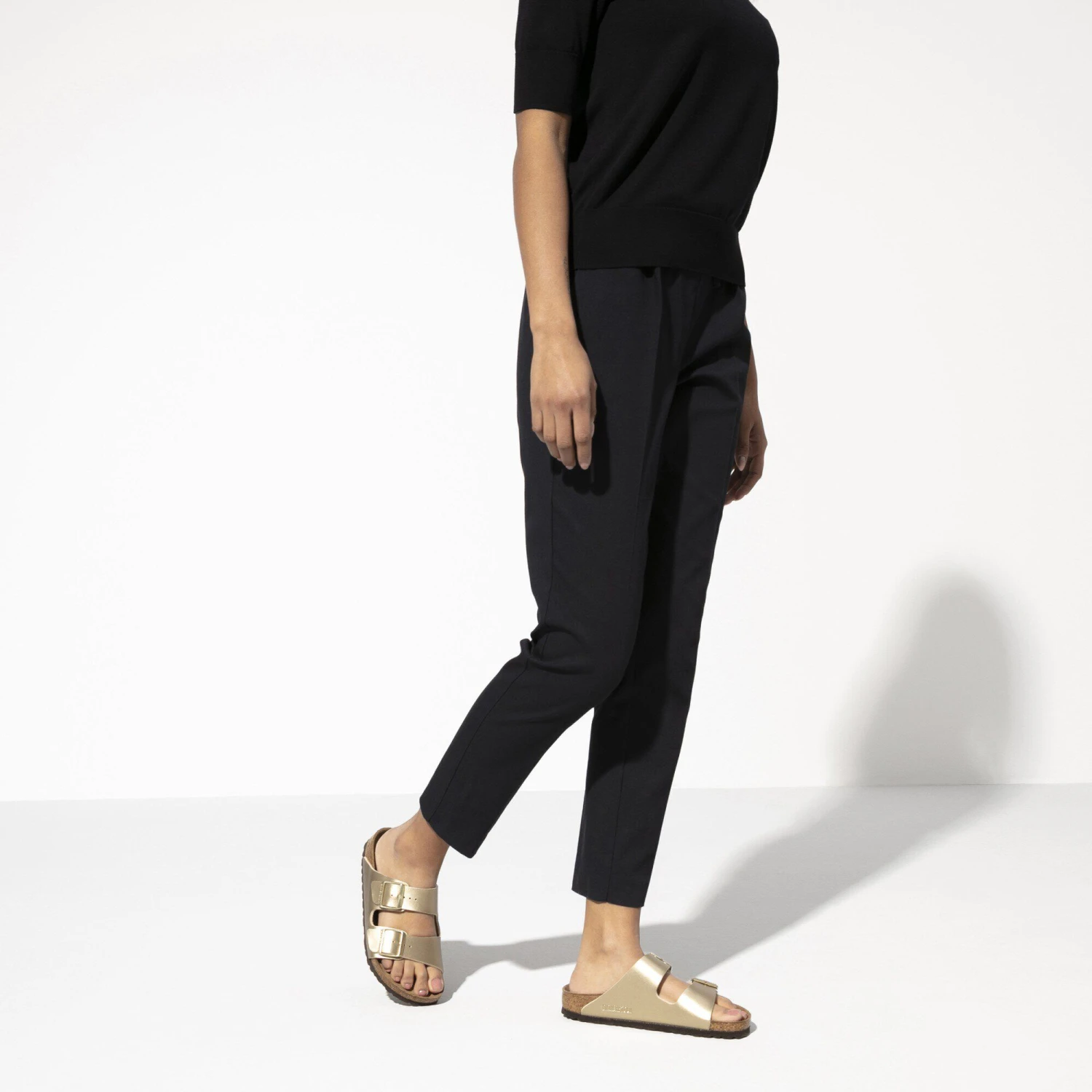 Birkenstock Arizona Birko-Flor Gold 5 Birkenstock Arizona Birko-Flor Gold - Image 5