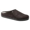 Birkenstock Zermatt Shearling Wool Felt Mocha