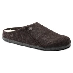 Birkenstock Zermatt Shearling Wool Felt Mocha