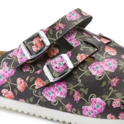 Birkenstock Kay SL Birko-Flor Blooming Roses Black 10 Birkenstock Kay SL Birko-Flor Blooming Roses Black -Birkenstock Sale Store 1016662 detail 1