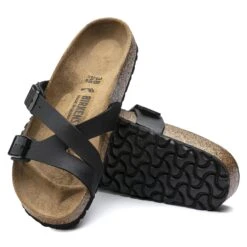 Birkenstock Yao Birko-Flor Black -Birkenstock Sale Store 1016687 sole
