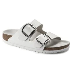 Birkenstock Arizona Big Buckle Leather White