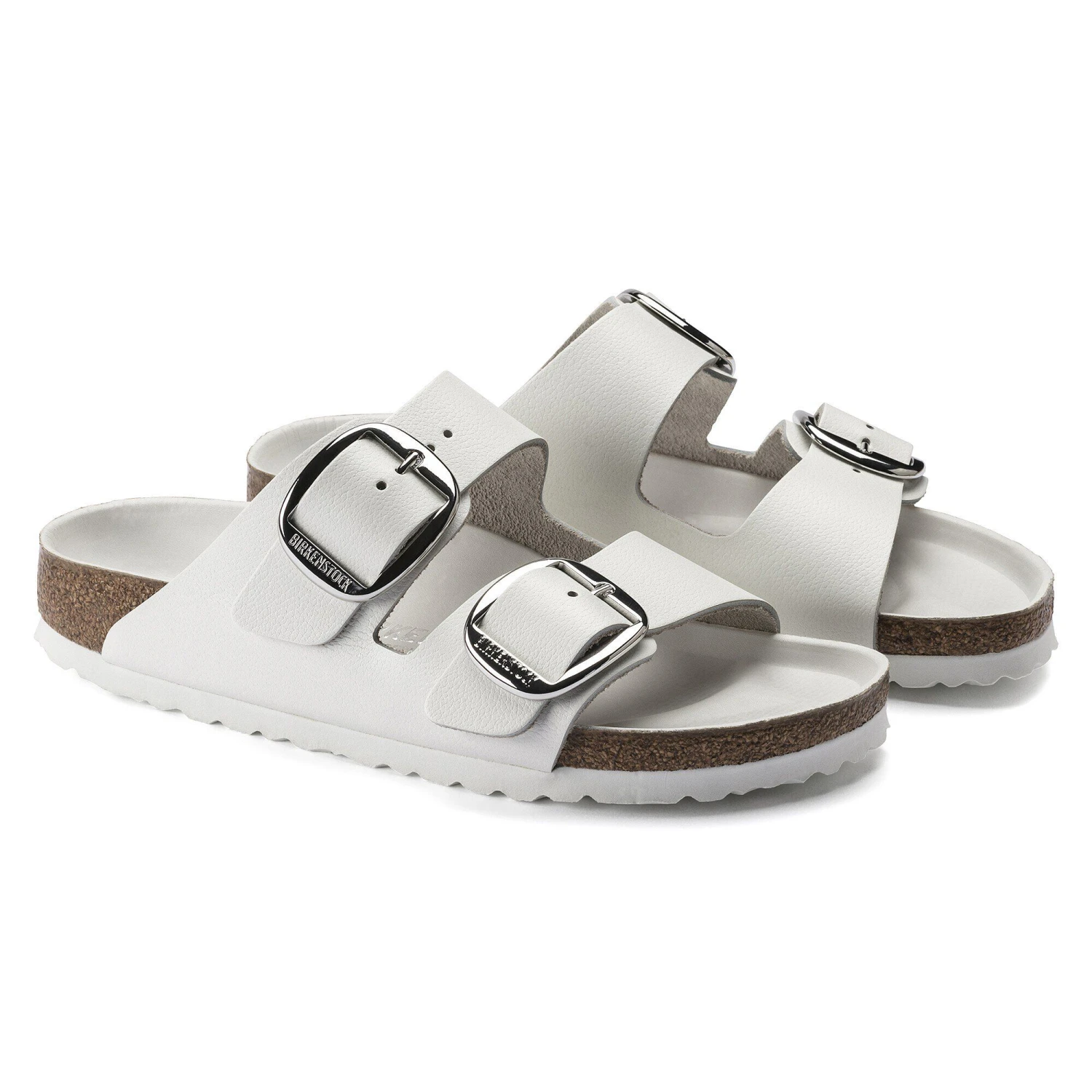 Birkenstock Arizona Big Buckle Leather White 4 Birkenstock Arizona Big Buckle Leather White - Image 4