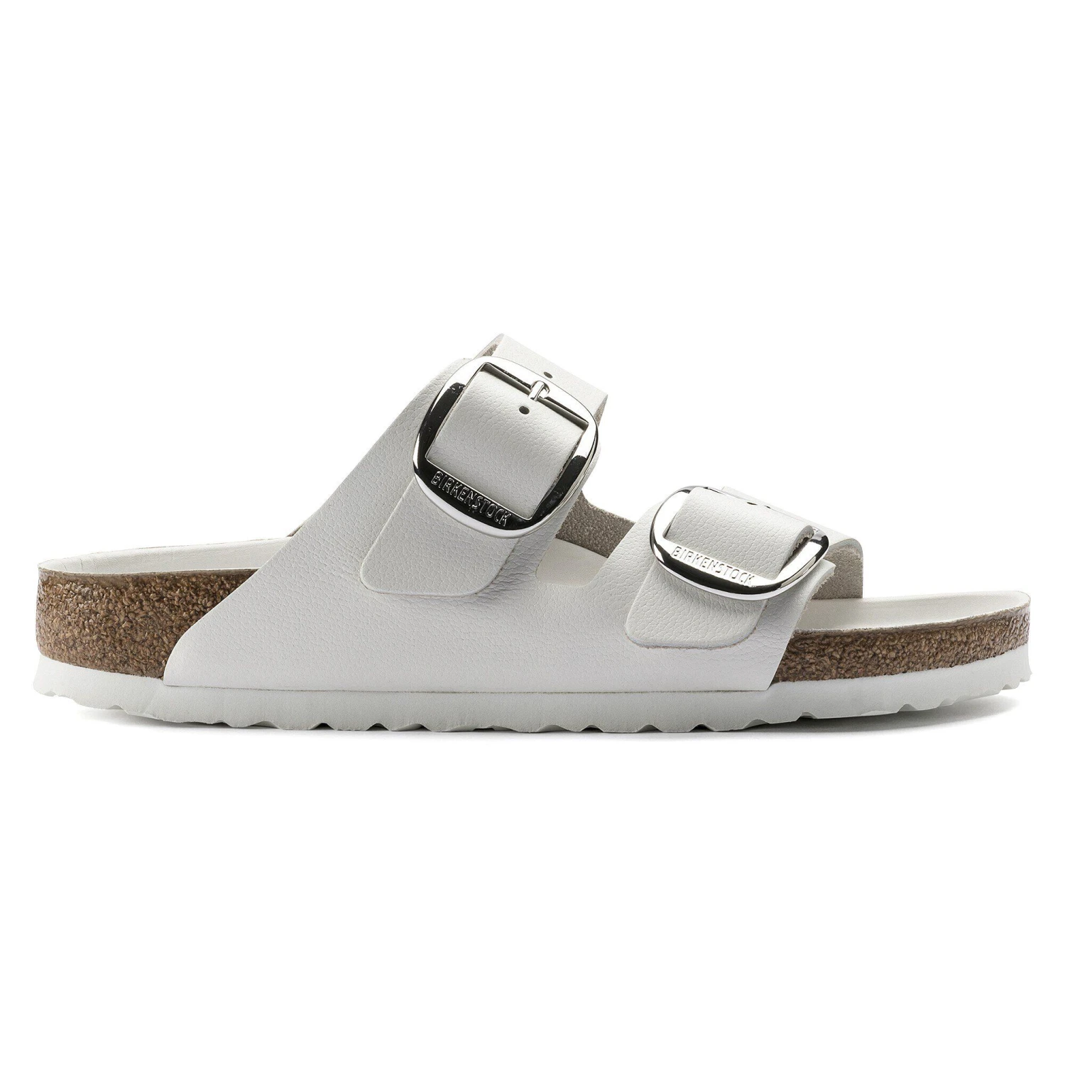 Birkenstock Arizona Big Buckle Leather White 3 Birkenstock Arizona Big Buckle Leather White - Image 3