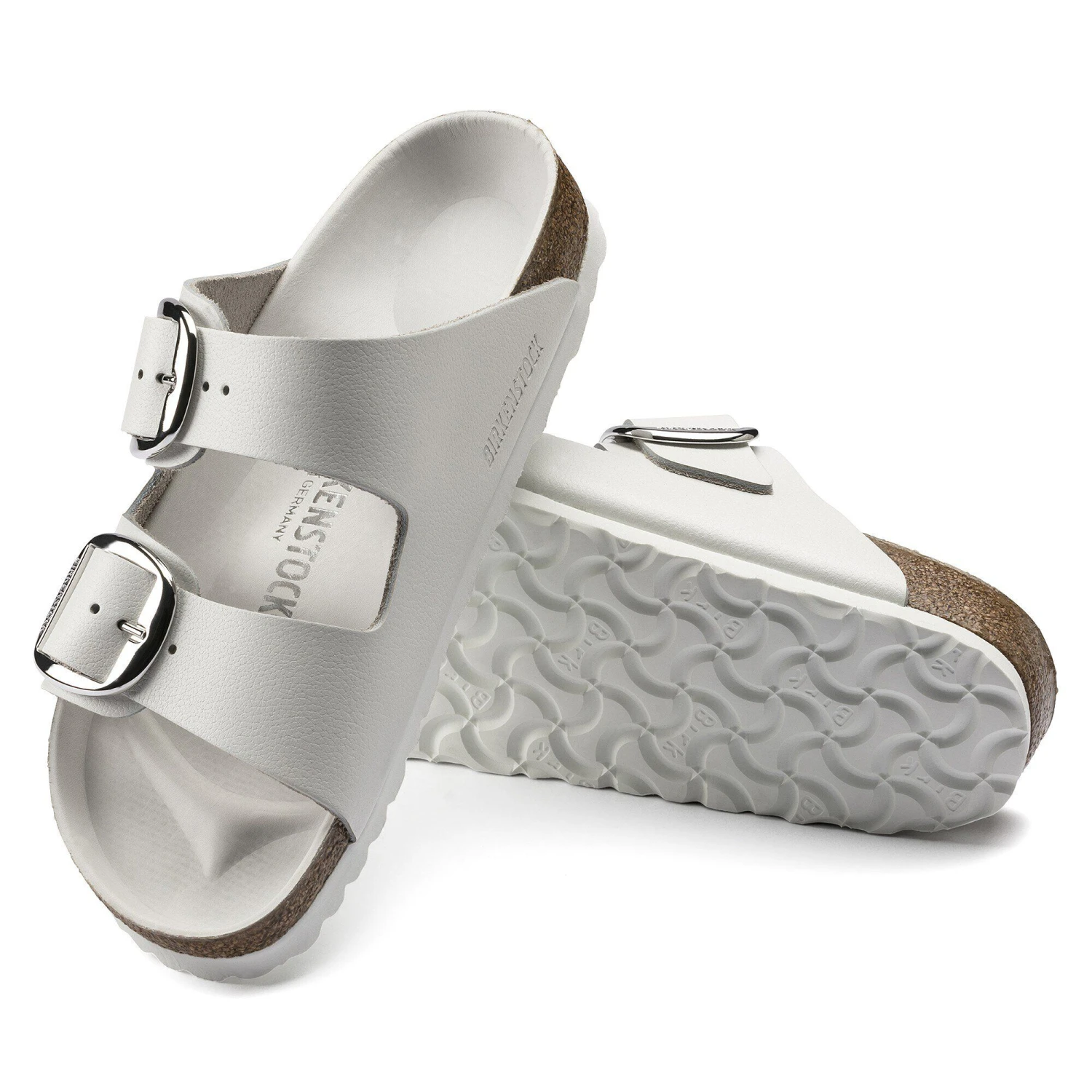 Birkenstock Arizona Big Buckle Leather White 6 Birkenstock Arizona Big Buckle Leather White - Image 6