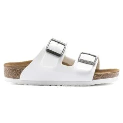 Birkenstock Arizona Kids Birko-Flor White 16 Birkenstock Arizona Kids Birko-Flor White -Birkenstock Sale Store 1016934 side