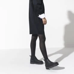 Birkenstock Stalon Nubuck Leather Black -Birkenstock Sale Store 1017318 f look f