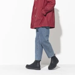 Birkenstock Stalon Nubuck Leather Black -Birkenstock Sale Store 1017318 f look m