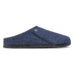 Birkenstock Zermatt Shearling Wool Felt Dark Blue -Birkenstock Sale Store 1017535 side