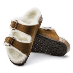Birkenstock Arizona Shearling Kids Suede Leather Mink -Birkenstock Sale Store 1017792 sole