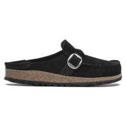 Birkenstock Buckley Suede Leather Black 10 Birkenstock Buckley Suede Leather Black -Birkenstock Sale Store 1017826 side
