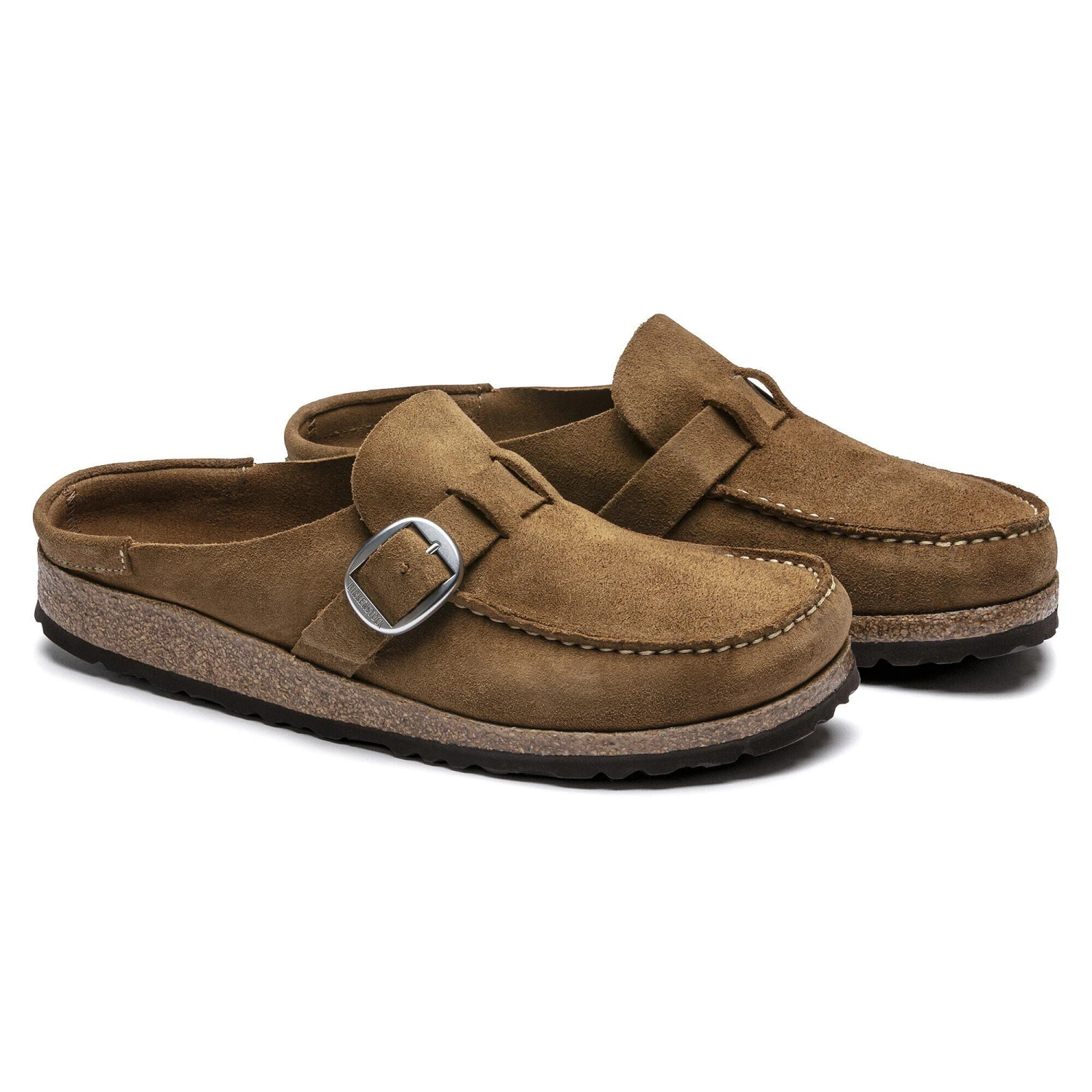 Birkenstock Buckley Suede Leather Tea 5 Birkenstock Buckley Suede Leather Tea - Image 5
