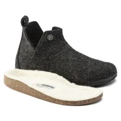 Birkenstock Andermatt Shearling Wool Felt Anthracite 33 Birkenstock Andermatt Shearling Wool Felt Anthracite -Birkenstock Sale Store 1017883 detail 3